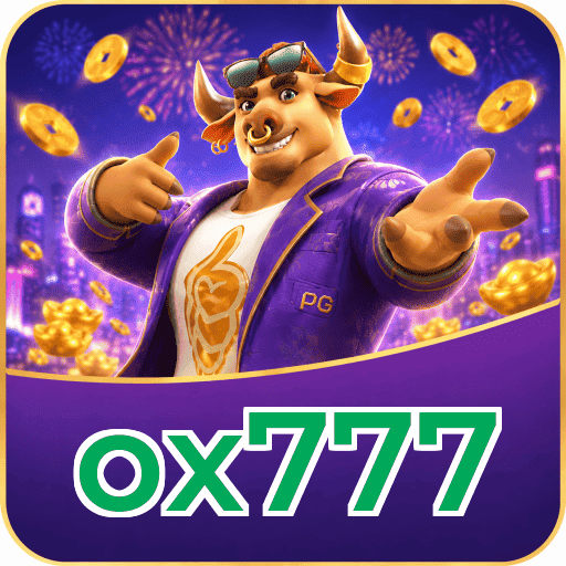 Interface do aplicativo ox777 mostrando jogos disponíveis no iOS e Android